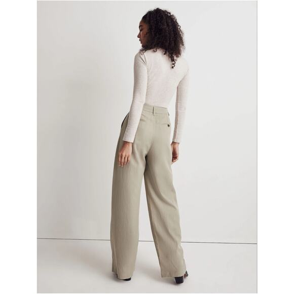 Madewell Women's Forgotten Landscape The Harlow Wide-Leg Pants Full-Length Sz 6 - Picture 7 of 14